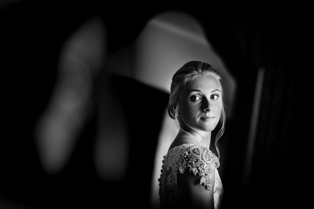 Lake district wedding photographer black & white