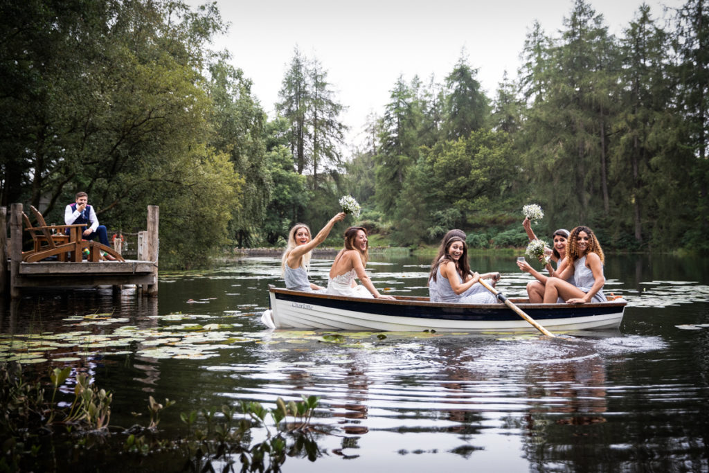 Lake district wedding photographer Gilpin Lake House Windermere