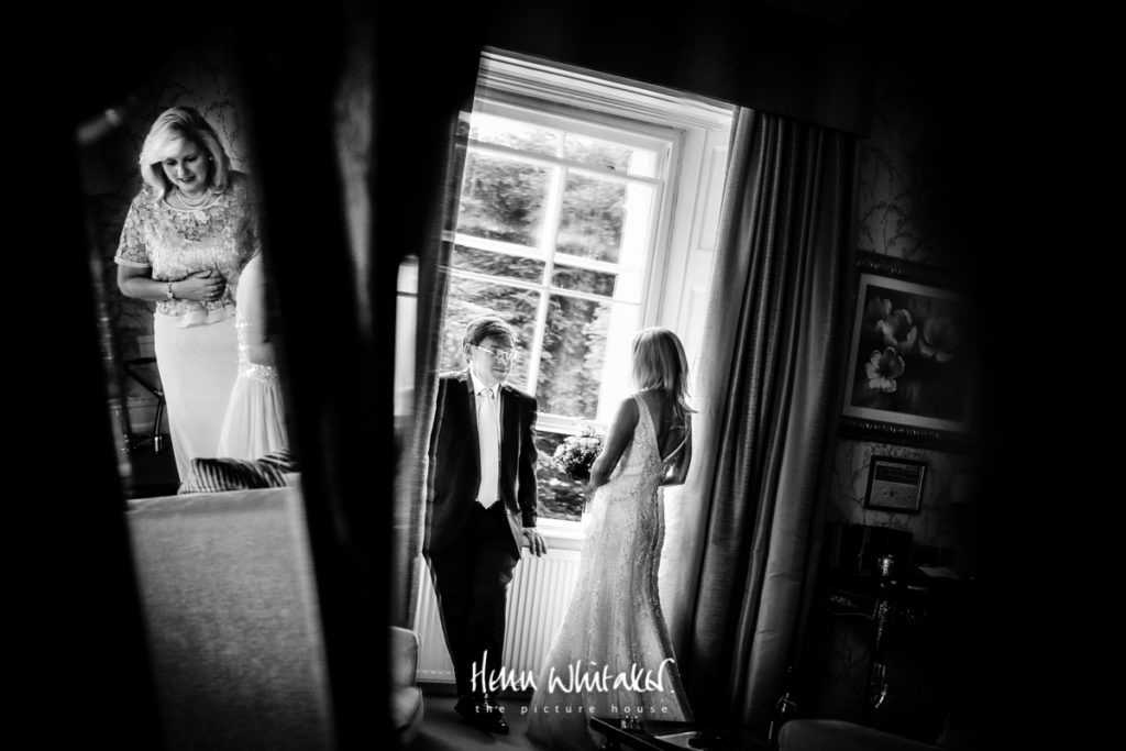 Documentary wedding photographer Storrs Hall Lake District