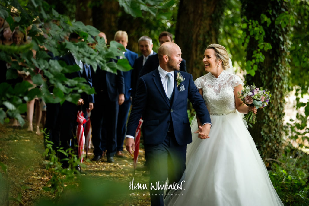 Documentary wedding photographer Lake District church