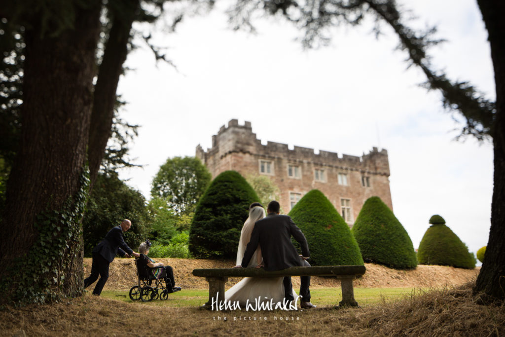 Documentary wedding photographer Askham Hall Cumbria