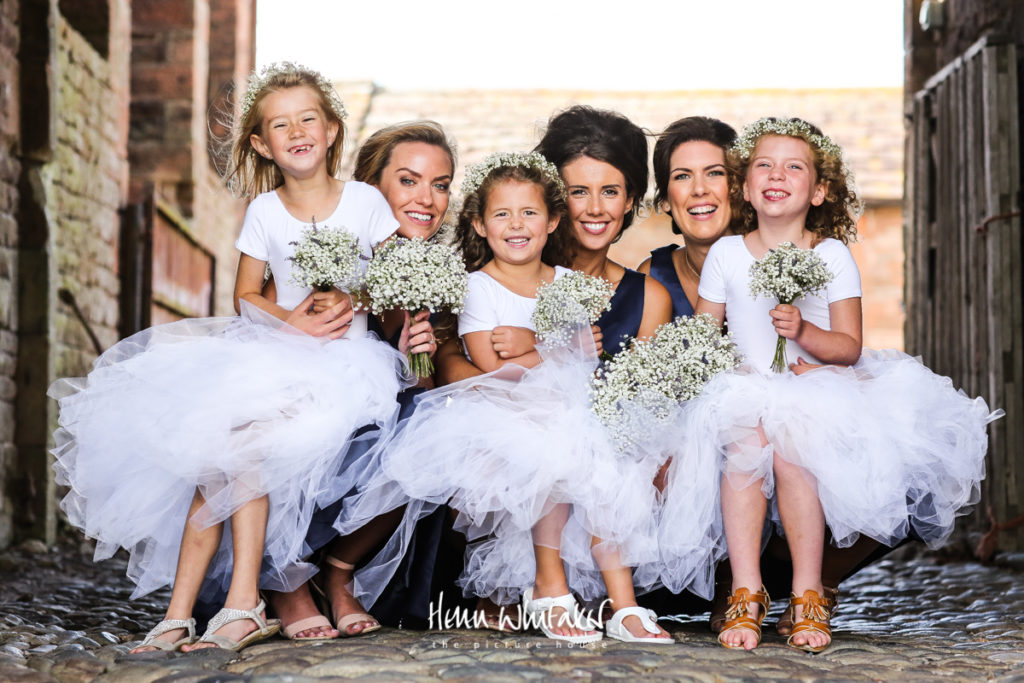 Documentary wedding photographer Lake District the bridesmaids