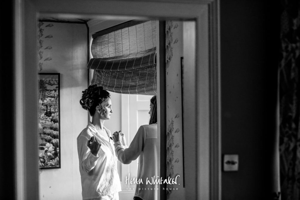 Documentary wedding photographer Askham Hall Cumbria