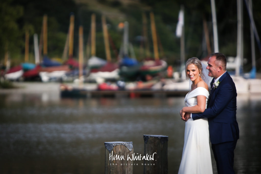 Wedding photographer Lake District Inn on The Lake portrait