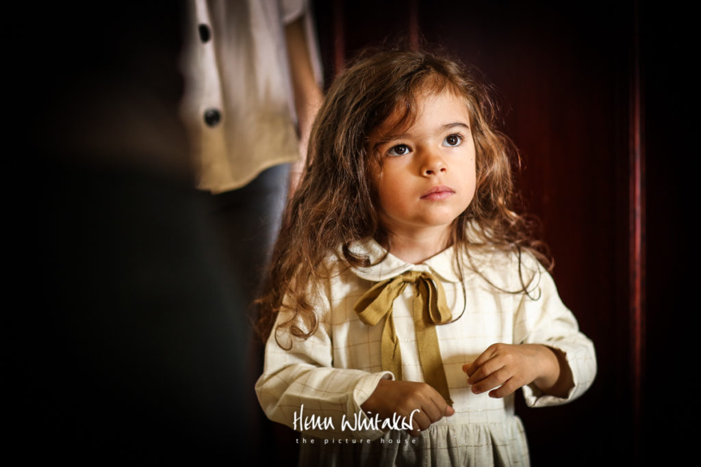 Wedding photographer Lake District flower girl