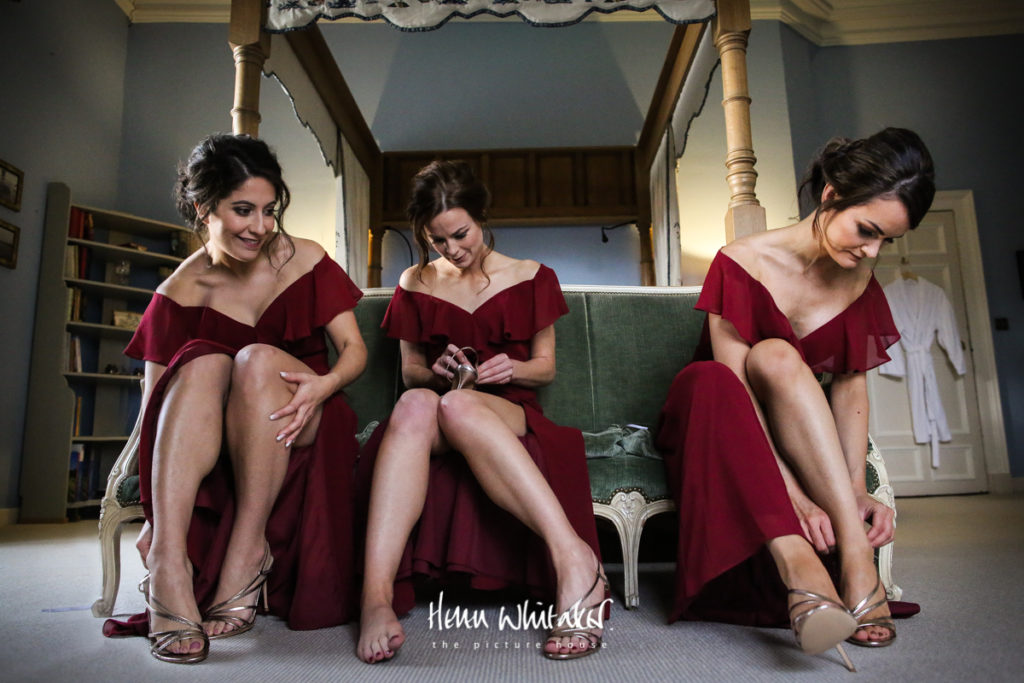 Documentary wedding photographer Askham Hall Cumbria