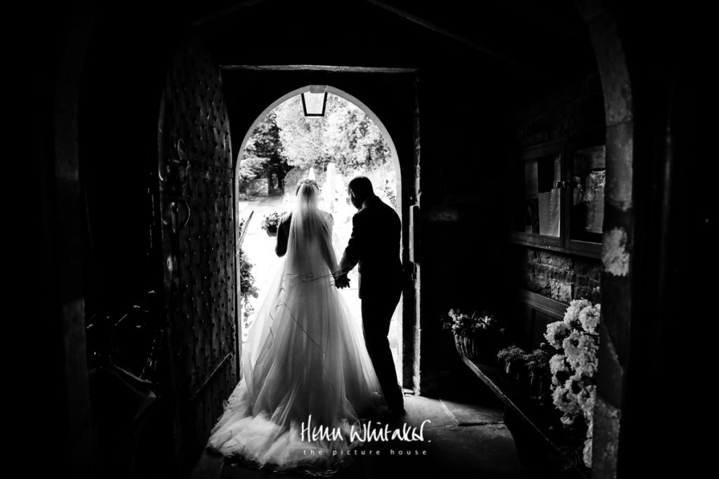 Documentary wedding photographer Cumbria church