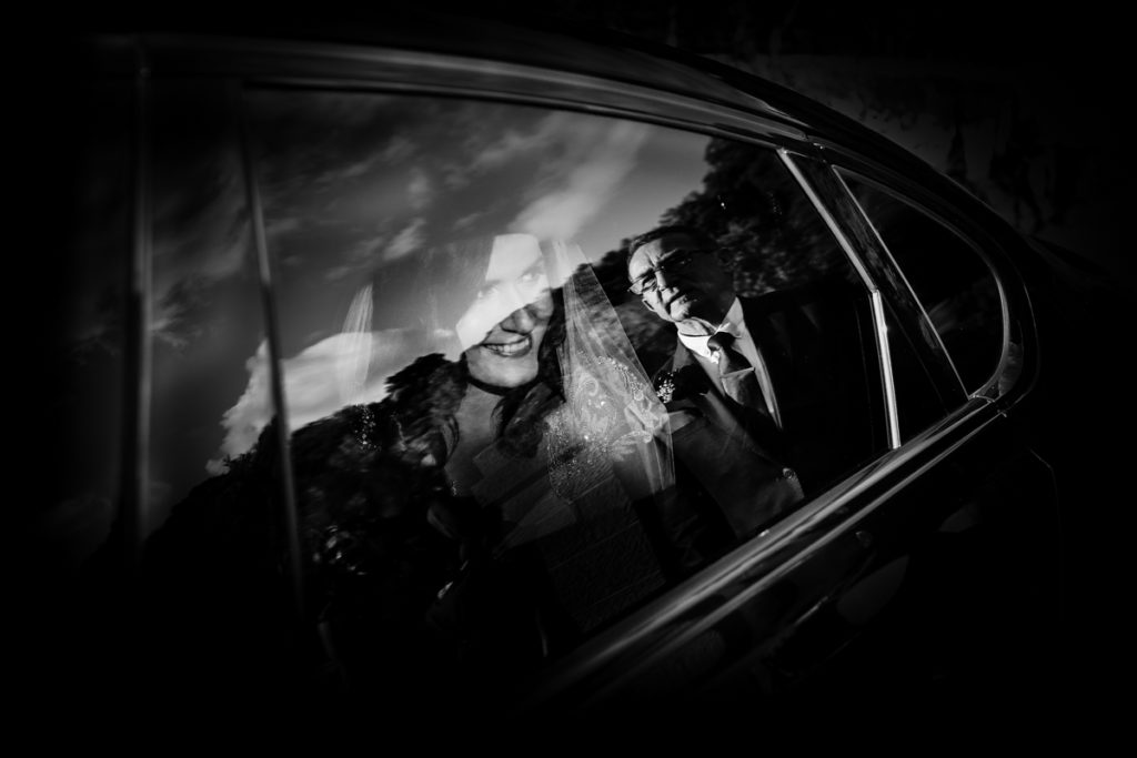 Lake district wedding photographer father of the bride