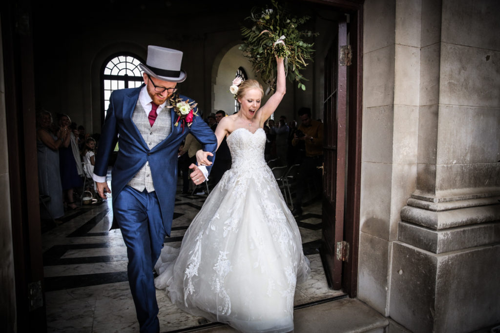 lake district documentary wedding photographer Ashton Memorial just got married