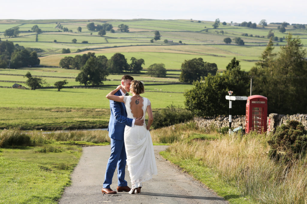 Knipe Hall couple in the Lake District hills