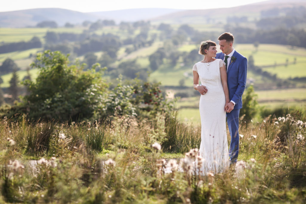 Knipe hall couple in the Lake District hills