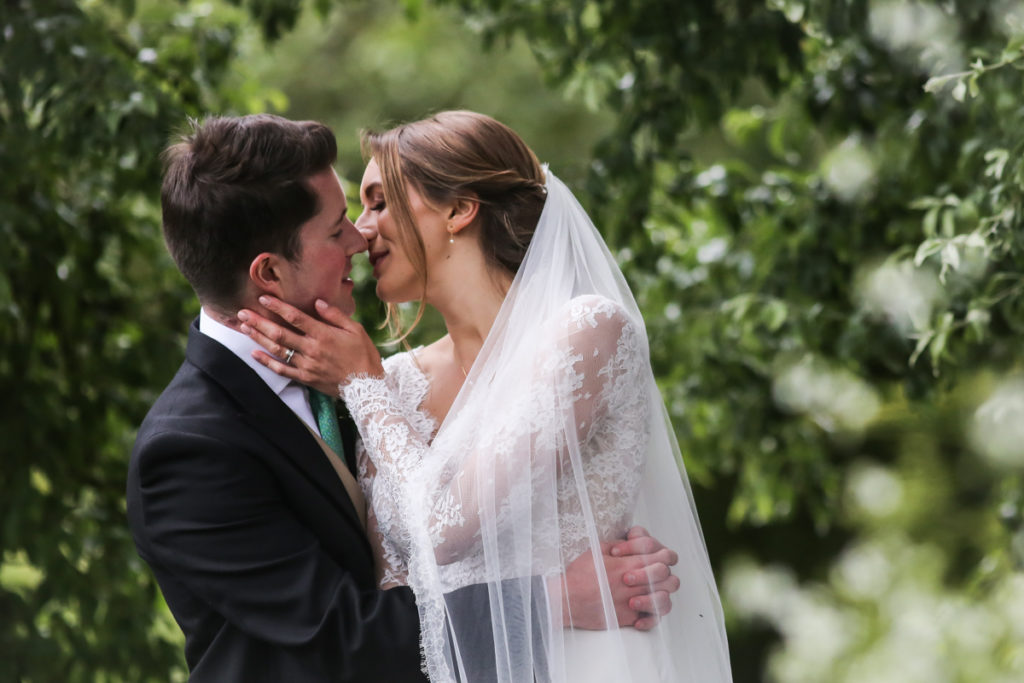 lake district documentary wedding photographer Askham Hall couple in love