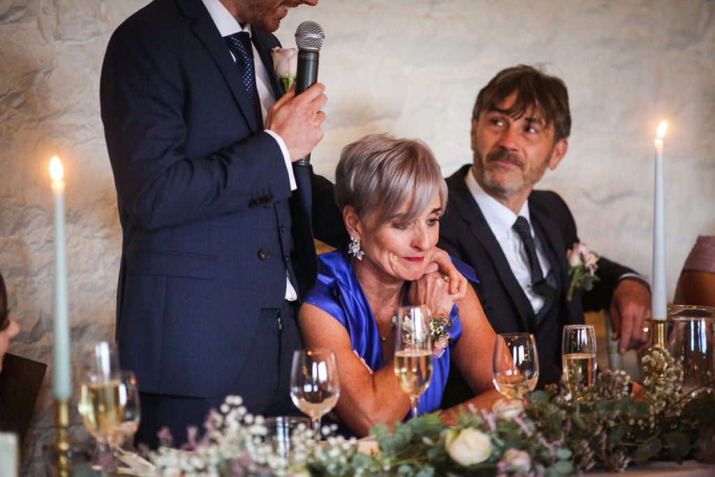 lake district documentary wedding photographer emotional wedding speeches