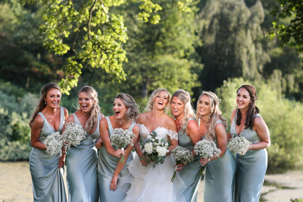 Lake district wedding photographer bridal party