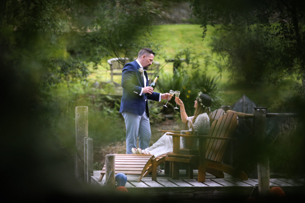 Elopement wedding Gilpin Lake House